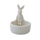 thumbnail image 1 of Decorative Candlestick Ceramic Rabbit Candle Holder for Easter Decorations and Gift Tealight Holder, 1 of 4