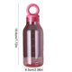 thumbnail image 3 of Vaso de plástico minimalista de 350 ml para estudiantes, portátil, anticaídas, graduado, de gran capacidad, para fitness y deportes., 3 of 6