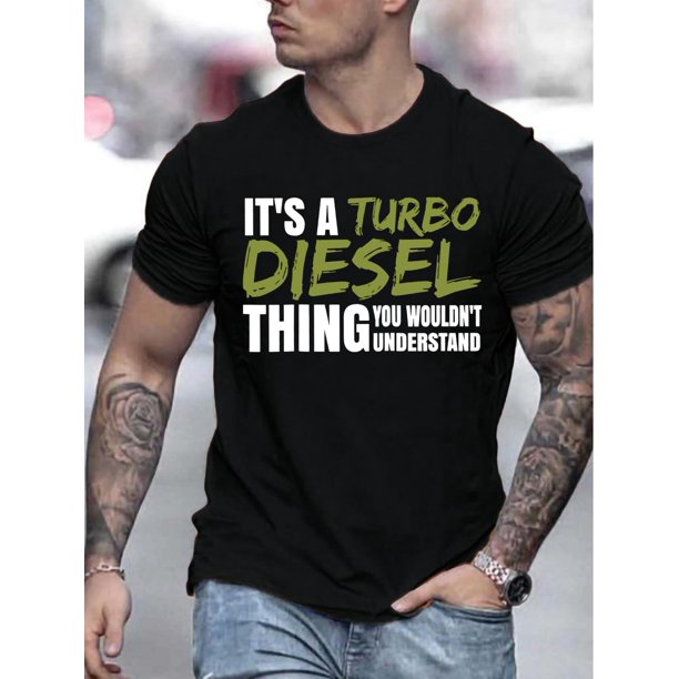 Camiseta informal de moda para hombre con estampado moderno, cuello redondo, lavable a máquina, ideal para verano y tiempo libre.