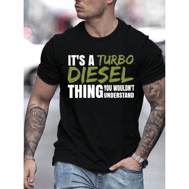 Camiseta informal de moda para hombre con estampado moderno, cuello redondo, lavable a máquina, ideal para verano y tiempo libre.