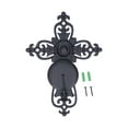 thumbnail image 1 of Wall Hanging Candlesticks Holder Iron Vintage Cross Candle Sconces for Home Wall Decorations Weddings Events, 1 of 7