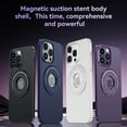 thumbnail image 6 of Compatible with iPhone 14 Pro Max Case with Ring Holder Kickstand, Military Grade Shockproof Matte Slim Phone Cover Magnetic Case Shockproof Protective Case Cover for Women Men, 6 of 6