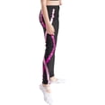 thumbnail image 2 of iiniim Girls' Stretch Legging Pants Kids Toddler Striped Print Long Trousers, 2 of 7