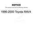 thumbnail image 2 of Transit Auto Front Disc Brake Rotors and Semi-Metallic Pads Kit for Car 1996-2000 Toyota RAV4 K8S-100302, 2 of 11
