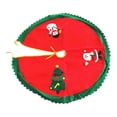 thumbnail image 1 of 90 cm falda del árbol de navidad / delantal hecho de decoración de árbol de navidad para fiesta navidad - para la fiesta decoraciones de fiesta de navidad Xemadio 2034500, 1 of 8