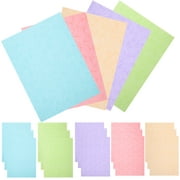 50 Sheets of Colored Folding Paper A4 Painting Paper Origami Craft Papers Color Paper for Printer