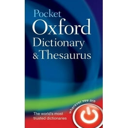 Pocket Oxford English Dictionary