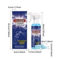 thumbnail image 3 of 120Ml Multi-Purpose Cleaner + 10Pc Cleaning Tablets Set Gentle Kitchen And Bathroom Stain Remover For Countertops Walls And Fixtures, 3 of 8