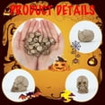 thumbnail image 6 of 2 Sets 40Pcs Mini Figurines Resin Terrifying Head Statue Ornament Miniature Small Skulls Table Decor Micro Landscape Figure, 6 of 6