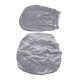 thumbnail image 3 of Funda para silla de computadora, funda para silla de oficina, 2 piezas, protector de muebles a prueba de aceite gris plateado, 3 of 9