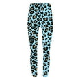 thumbnail image 5 of BiZtdJrK Leggings for Women High Waisted Butt Lifting Yoga Pants Fashion Leopard Print Tights Casual Tummy Control Workout Legging Pants Light Blue XXL, 5 of 6