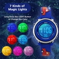 thumbnail image 3 of A ALPS Kids Watches 3D Cartoon Wristwatch for Girls Boys Digital Waterproof Wristwatch with 7 Color Lights Birthday Christmas Gift for Kids Ages 3-12, 3 of 7