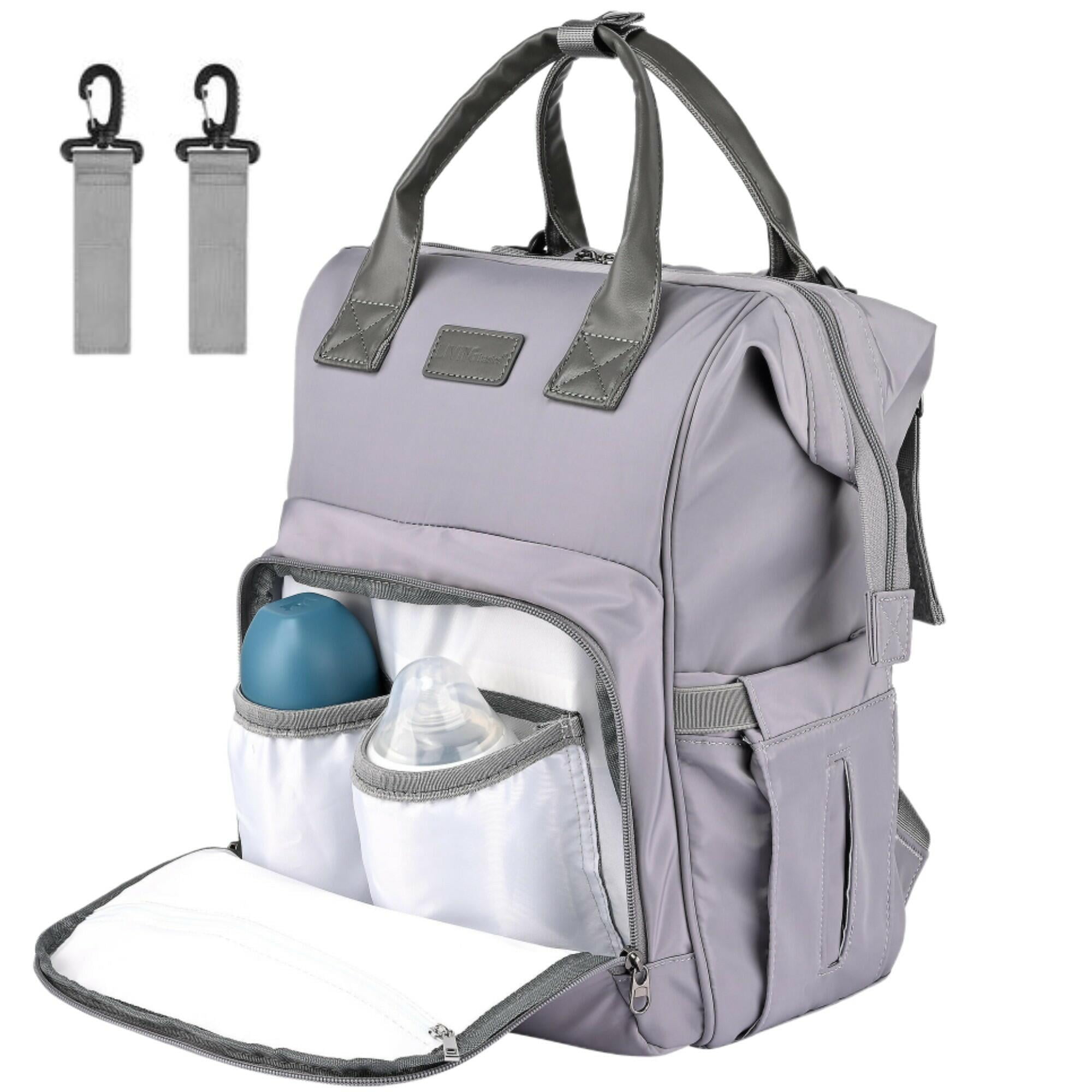 25L Large Capacity Baby Diaper Bag Backpack with Insulated Pocket