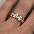 thumbnail image 4 of Pompeii 1/2ct Mens 14K Yellow Gold Round Diamond Wedding Ring (G/H,I1), 4 of 4