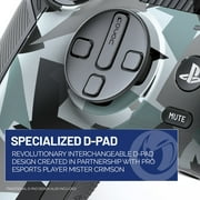 Nacon Revolution 5 Pro Officially Licensed PlayStation Wireless Controller for PS5 / PS4 / PC - Hall Effect, Trigger Stops, Map Buttons - Arctic Camo