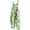 Green, variant on dazeni Girls Summer Boho Jumpsuit Sleeveless Jumpsuits Rompers for Girls Adjustable Strap Wide Leg Pants Romper with Pockets Green 5-6 Years