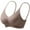 Coffee, variant on Women's Seamless Push up Bras Comfortable Wireless Support Lift Full Coverage Bralettes Soft Everyday Bras