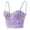 Purple, variant on Women's Design Corset Bustier Tight Fitting Beaded Rhinestone Camisole for Outerwear Womens Tank Tops Purple,L