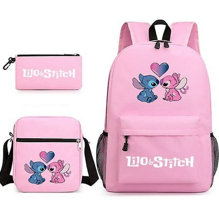 Lilo & Stitch Backpack Three-piece Set School Bag - Walmart.ca