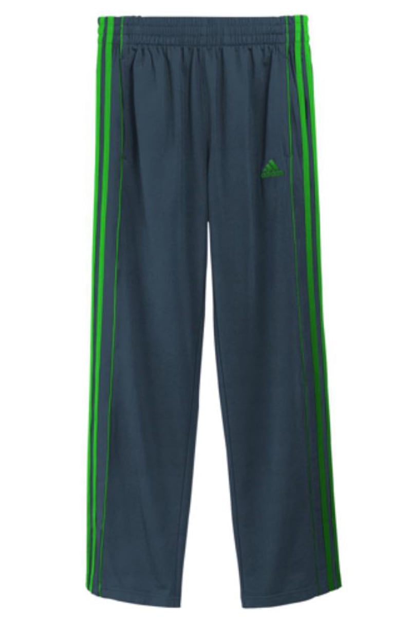 neon green adidas pants