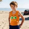 thumbnail image 2 of Niños Niños Niños Moda Lindo Gradiente Impresión Suave Camisola sin Mangas para el Uso Casual Y Ocasiones Especiales, 2 of 8
