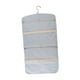 thumbnail image 5 of Organizador de joyas colgante, soporte para collares, soporte para collares de doble cara Gris, 5 of 9