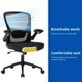 thumbnail image 2 of BestOffice Home Office Chair Ergonomic Mesh Swivel Rolling Executive, Lumbar Support Arms Mid, Black, 2 of 7