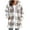Khaki, variant on Women's Fall Jackets Full Zip Fleece Flannel Jacket Plaid Hooded Jackets Sherpa Lind Hoodies with Pockets Outfit 2XL