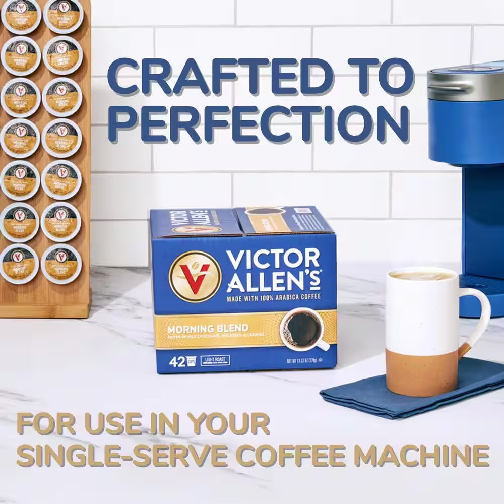 Decaf Donut Shop Blend Coffee Medium Roast Single Serve Coffee Pods for Keurig K-Cup Brewers (42 Count)