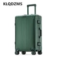 thumbnail image 2 of KLQDZMS-maleta de viaje, caja de embarque de aleación de aluminio y magnesio, cubierta de carrito de gran capacidad, equipaje de 20 "24" 26 "29 pulgadas, 2 of 4