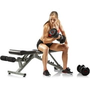 Bowflex SelectTech 1090 Adjustable Workout Exercise Dumbbell Weights, Pair