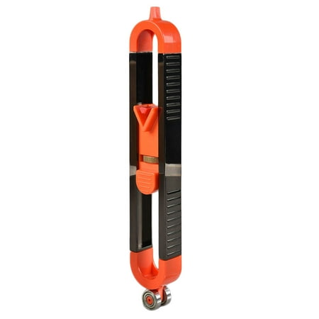 

JUNTEX Woodworking Tool Profile Scribing Ruler Contour Gauge with Lock Compatible with Floor Laying Carpet Cutting Cermic