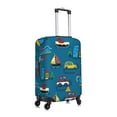 thumbnail image 3 of Haiem Transportations With Buildings Luggage Cover,Durable, Washable Suitcase Protector With Anti-Scratch Technology - Keep Your Luggage Looking New Small, 3 of 9