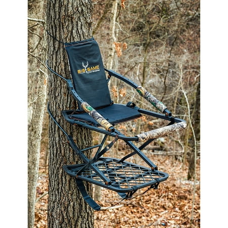 Big Game Deluxe Lightweight Aluminum Climber with Padded Cushion