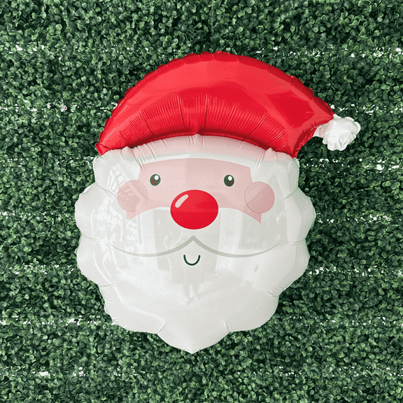 Pop Ups Balloons - Christmas Santa Mylar Foil Balloon Pack of 2