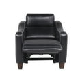 thumbnail image 3 of Giorno Power Recliner - Black Leather, 3 of 4