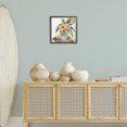 thumbnail image 4 of Stupell Industries Bohemian Tropical Floral Vase Black Framed Giclee Art, 17 x 17, by Kim Allen, 4 of 8