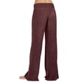 thumbnail image 3 of Womens Linen Pants High Waisted Palazzo Trousers Wide Leg Casual Cozy Lounge Pants Travel Trouser with Pockets Ladies Comfy Plus Size 2026 Trendy Outfits Lightweight Cute Fashion Dressy Clothes, 3 of 6