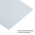 thumbnail image 4 of 5pcs Galvanized Steel Sheet, 18x5cm Metal Sheet Galvanized Steel Plate Panels 0.5mm Thick for Roof Flashing, 4 of 5