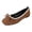 Brown, variant on CAIXAI Ballet Flats Shoes For Women Flats for Women Round Toe Ballet Flats Comfortable Slip on Dressy Shoes for Work Business Casual Travel