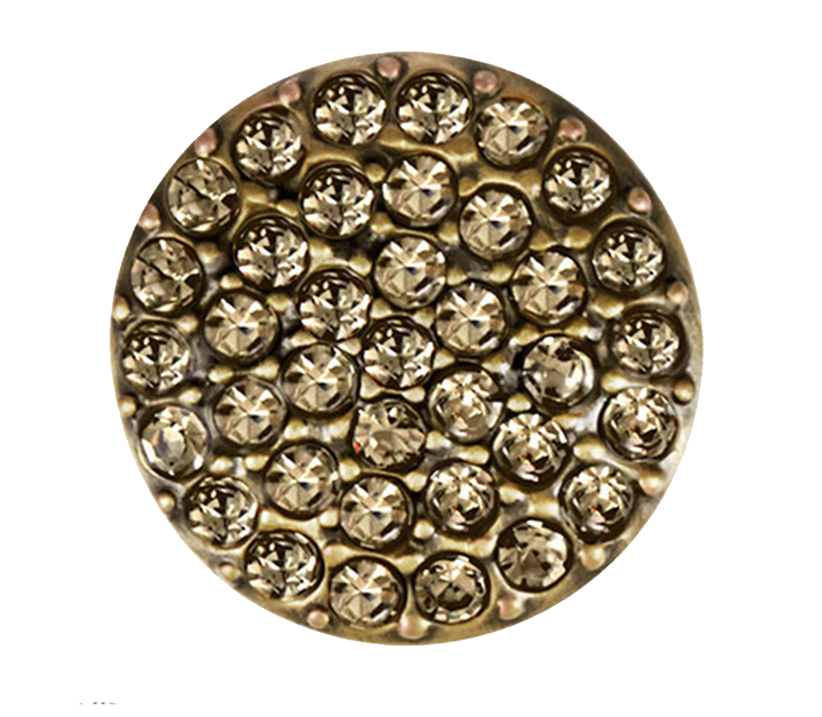 Ginger Snaps Brass RitzyBlack Diamond Snap
