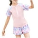 thumbnail image 1 of Odeerbi 6-12 Años Traje de Baño de Dos Piezas Para Niñas Traje de Baño de Entrenamiento Para Verano Traje de Baño Para Surfear En La Playa Traje de Baño de Protección Solar Traje de Baño, 1 of 4