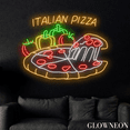 thumbnail image 3 of Glowneon Italian Pizza Neon Sign, Vegetable Pizza Led Sign, Pizza Art, 3 of 4