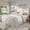 White, variant on Frostbloom King Size Velvet Upholstered Platform Bed Frame with Wingback Headboard, No Box Spring Needed, White