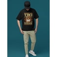 thumbnail image 2 of Tiki-Summer Hawaiian Tropical Vibes Men's T-shirt, 2 of 3