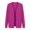 Hot Pink, variant on Women Open Front Knit Cardigan Mid Length Long Sleeve Lightweight Cardigan Coats Casual Soft Loose Fit Everyday Cover Up Coat (Hot Pink,S)