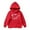 Red, variant on Children's Fashion Hooded Pullover Casual Winter Letters English Print Pocket Decoration Children's Clothing Sweatshirt Youth Size Chart for Boys 4-5 Years