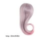 thumbnail image 5 of Pelo de muñeca Tholdsy fibra de alta temperatura peluca recta rizada larga 45cm, 5 of 6