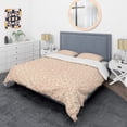 thumbnail image 3 of Designart 'Retro Floral Pattern V' Mid-Century Modern Duvet Cover Set, 3 of 4