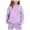 Z1 Purple, variant on WEIYLL Hoodies for Girls Kids Tracksuit Unisex Two Piece Outfits Sweatpants Set Black Cold Weather Sweaters 3-4 Years